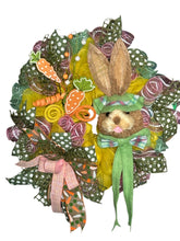 Load image into Gallery viewer, Easter Wreath, Rustic Bunny Wreath, Easter Decor
