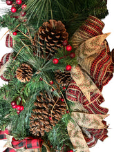 Load image into Gallery viewer, Pinecone Swag, Christmas Swag, Christmas Decor, Winter Decor
