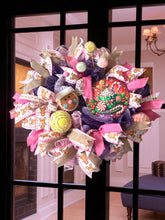 Load image into Gallery viewer, Gingerbread Wreath, Christmas Wreath, Christmas Decor, Gingerbread and Candy
