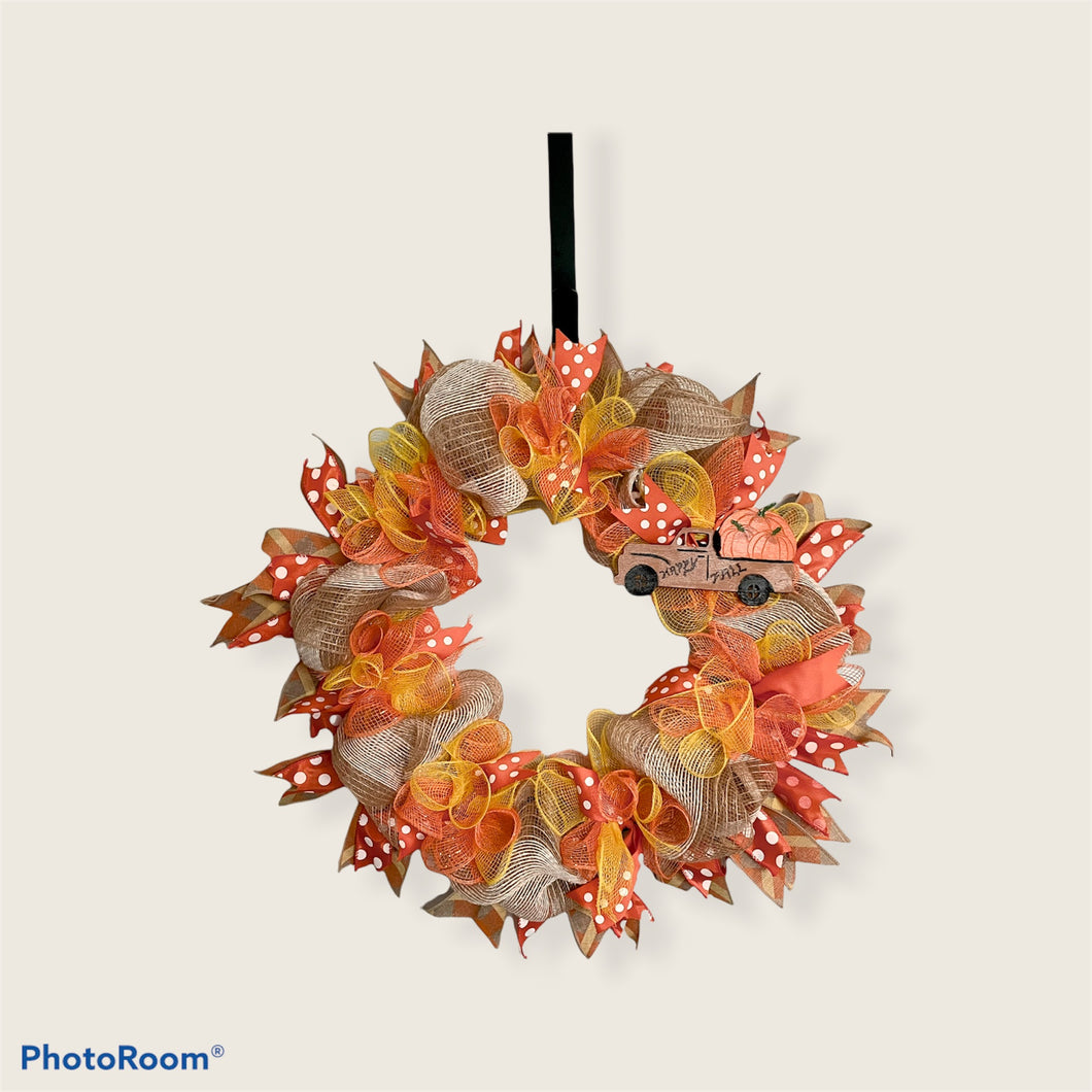 Fall - Thanksgiving Wreath