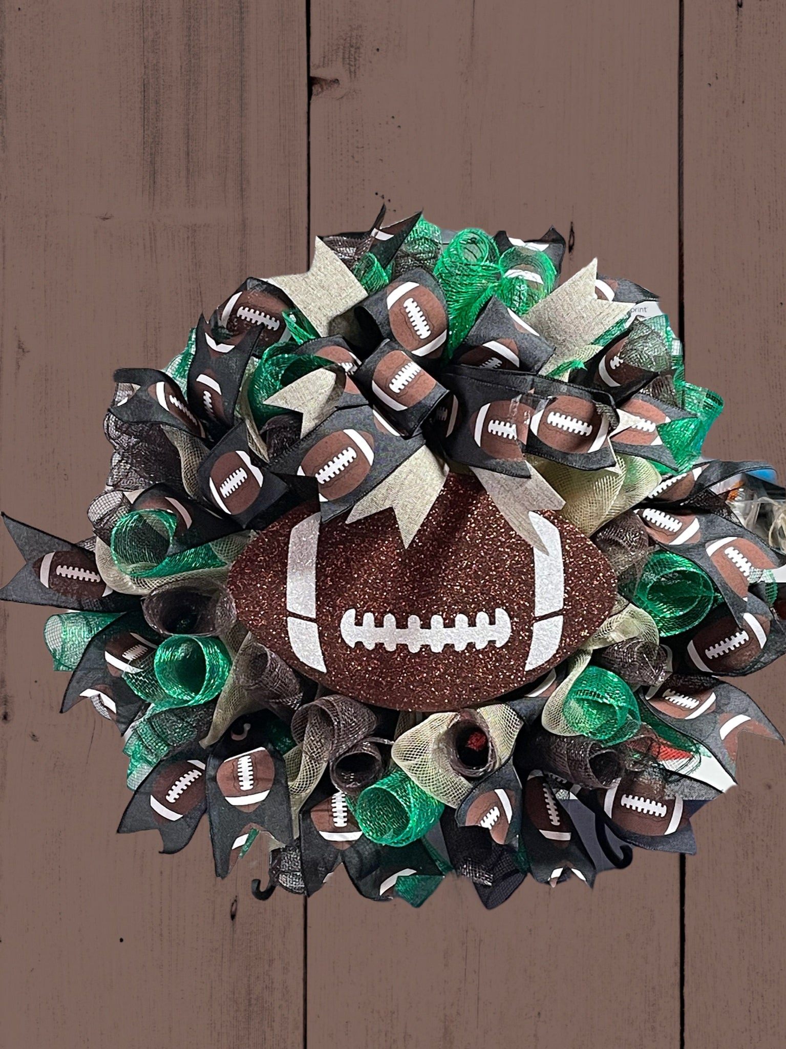 Football Wreath – Antonia's Happy Crafting & Gifts