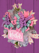 Load image into Gallery viewer, Happy Mother’s Day Wreath, Pink Mother’s Day Gift
