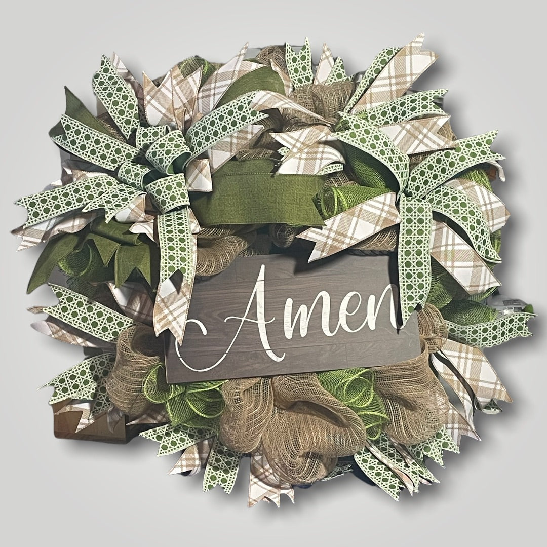 Amén Wreath