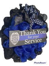 Load image into Gallery viewer, Police Thank You Wreath
